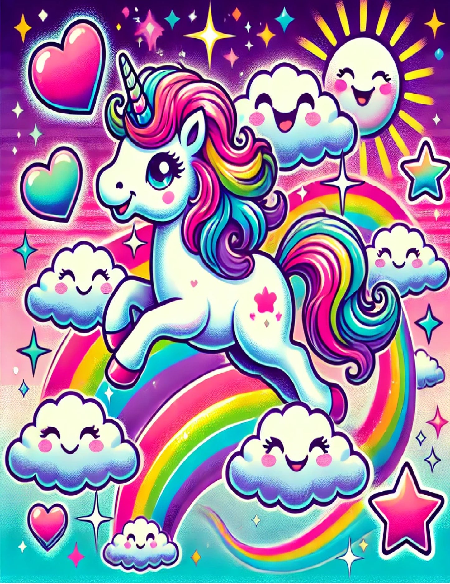 Magical Unicorn Dreams Notebook