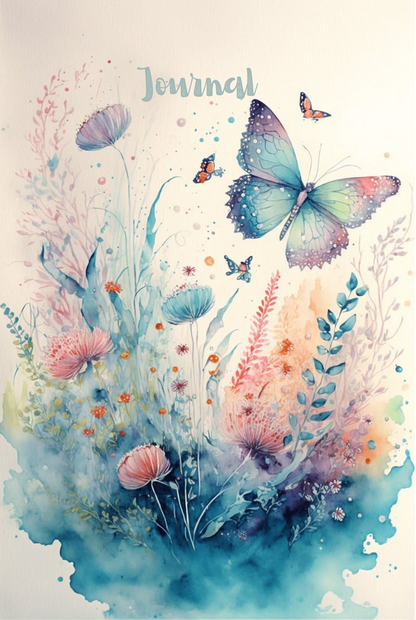 Butterflies and Wildflowers Journal