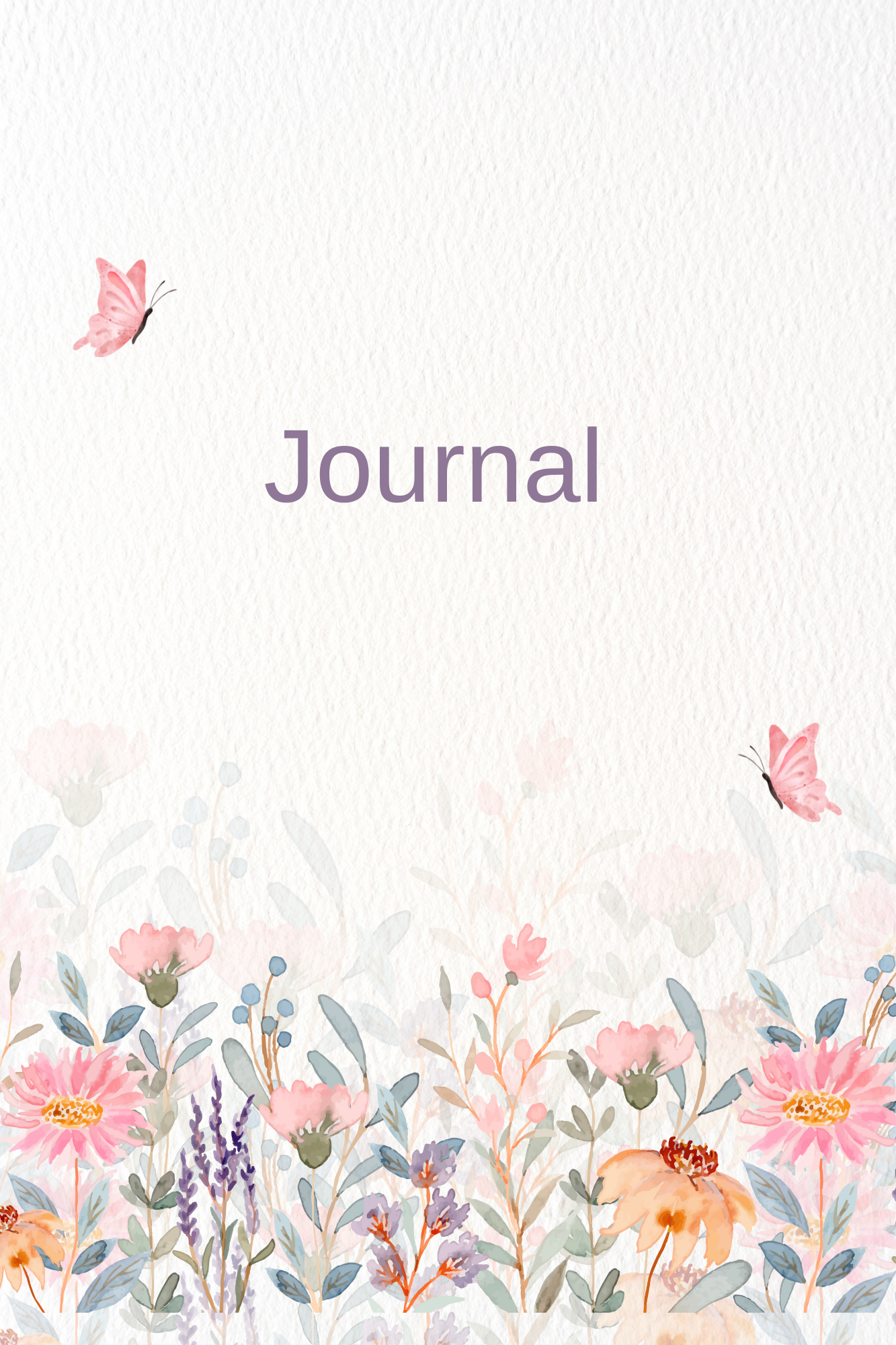 Butterfly Garden Journal