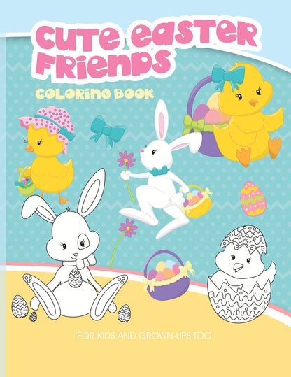 Cute Easter Friends Activity Book