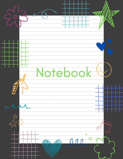 Rock Hard Notebook-Green