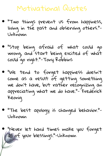 Mindfulness Journal